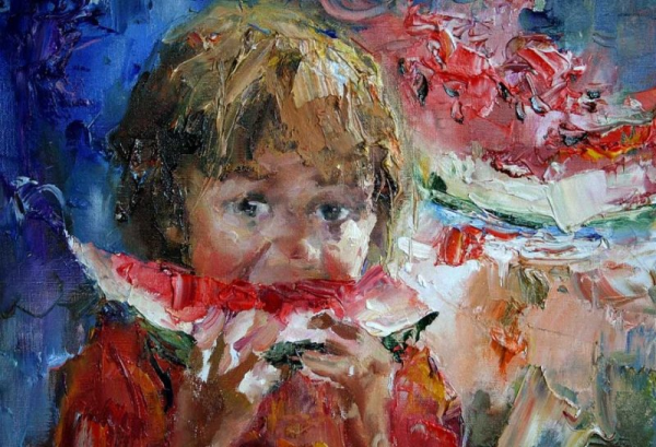 Пастозная масляная живопись