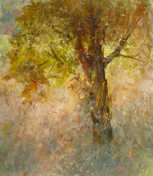 Пастозная живопись маслом Шишкин