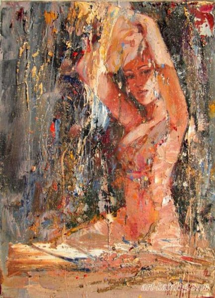 Техника рисования мазками