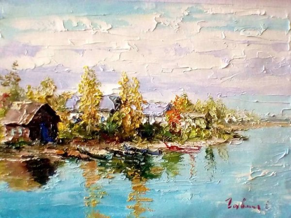 Пастозная живопись Мстислав Павлов