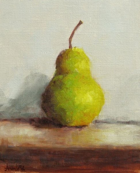 Картина яблоко груша