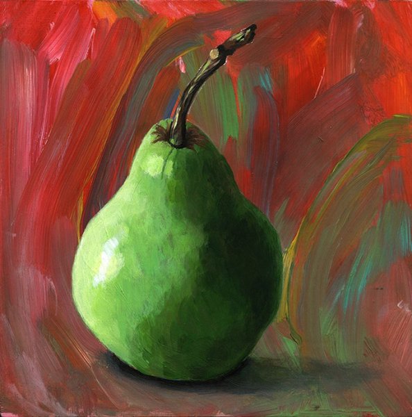 Груша акрилом