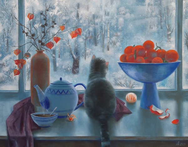 Настя Лобанова художник картины