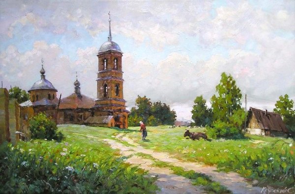 Деревенский пейзаж