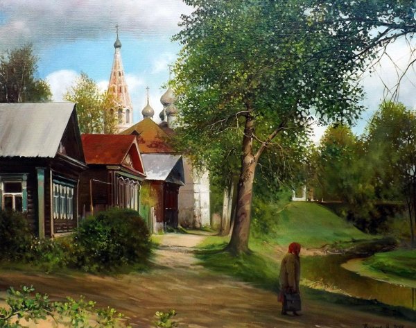 Художник Владимир Жданов сирень