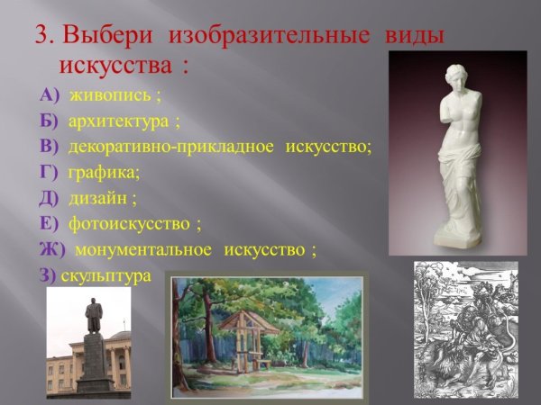 Риды изобразительног оискусства