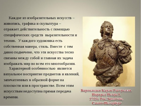 Живопись Графика скульптура и архитектура