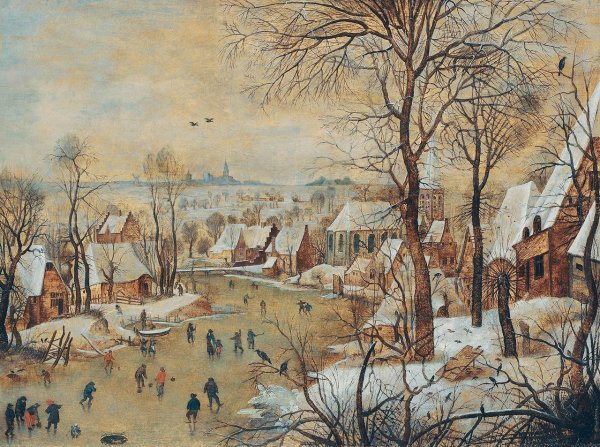 Питер брейгель зимний пейзаж