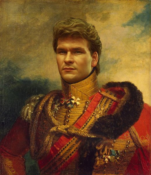 Мужские портреты известных художников