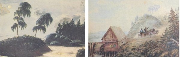 «Сцена из кавказской жизни». 1838