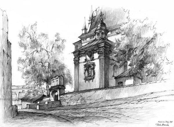 Пленэрные зарисовки Академия художеств