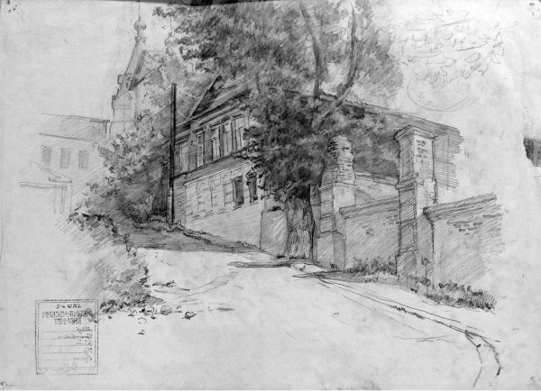 Пленэр сангина уголь