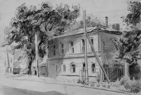 Зарисовки и этюды первоплановых элементов пейзажа