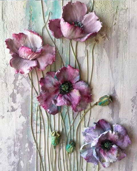 Объемная скульптурная живопись