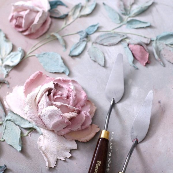 Декоративная штукатурка для скульптурной живописи своими руками