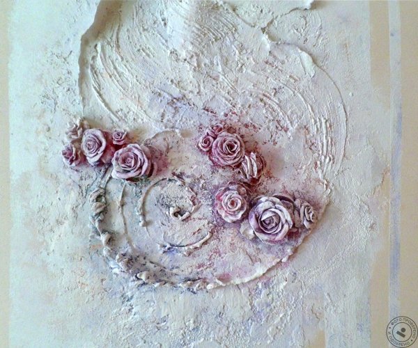 Панно из декоративной штукатурки