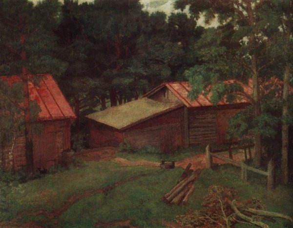 Крымов Николай Петрович пейзажи