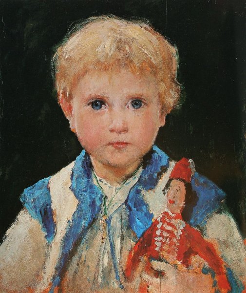 Детский портрет в русской живописи