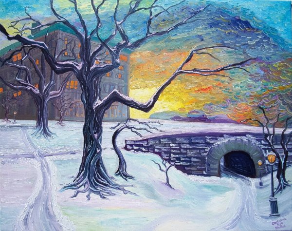 Ван Гог зима