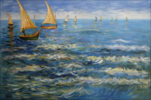 Ван Гог море в сент-Мари