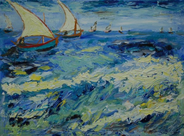 Винсент Ван Гог лодки