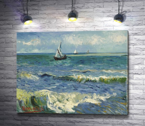 Ван Гог вид на сент-Мари