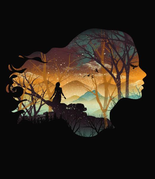 Негативное пространство в композиции