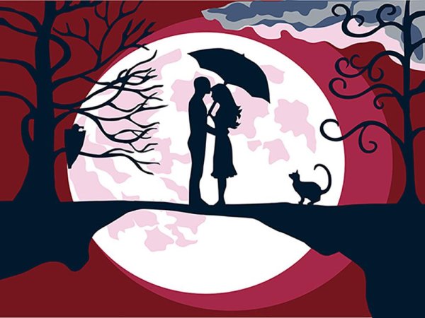 Силуэтное рисование