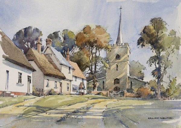 Живопись акварель пленэр архитектура