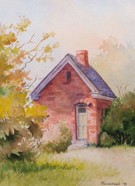 Пленэрные зарисовки Андрияка