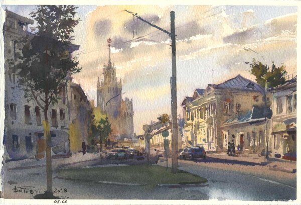 Пленэр Графика