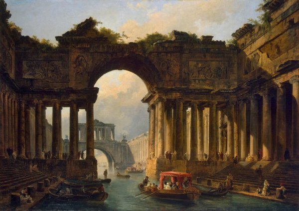 Юбер Робер (1733–1808). «Руины»