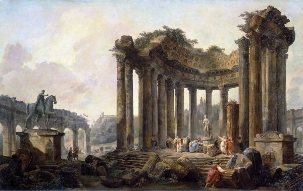 Гюбер Робер в Эрмитаже