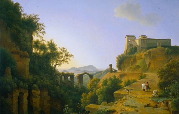 Картины пейзажи Джозеф август Книп