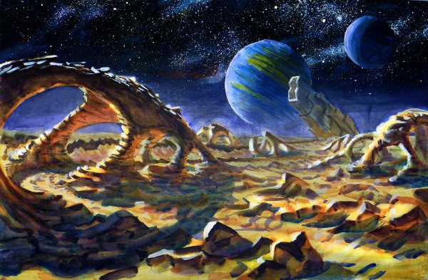 Сергей Крайнев художник космист