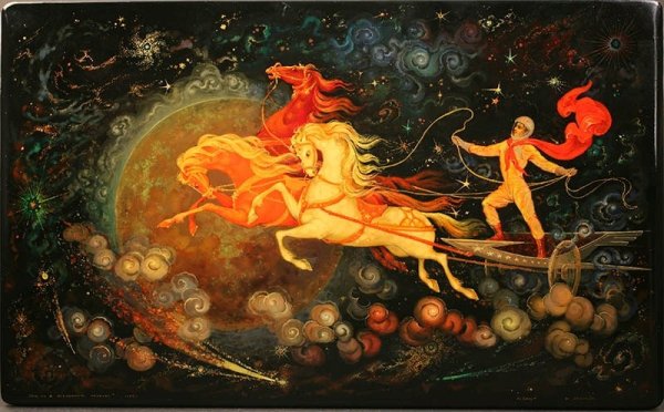 Палех космонавты