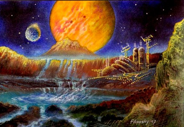 Чарльза Айвза космический пейзаж