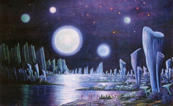 Художник-фантаст Георгий Курнин