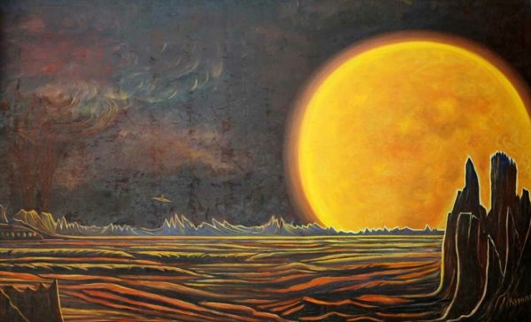 Чарльза Айвза космический пейзаж