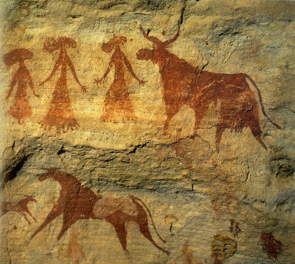 «Наскальная живопись» Керсановская