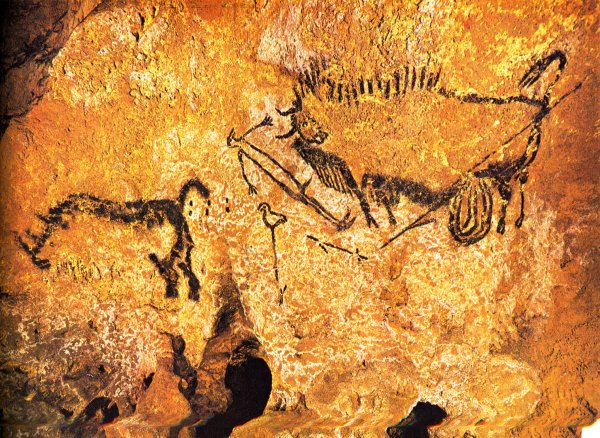 Первобытное искусство пещера Ласко
