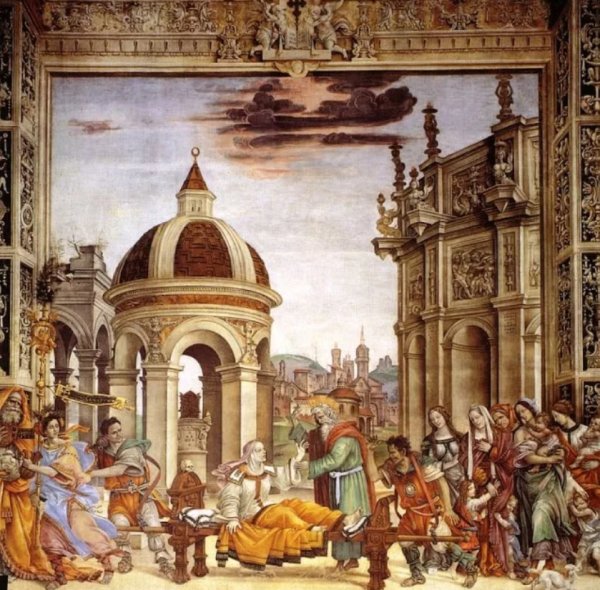 Данте и Беатриче картина