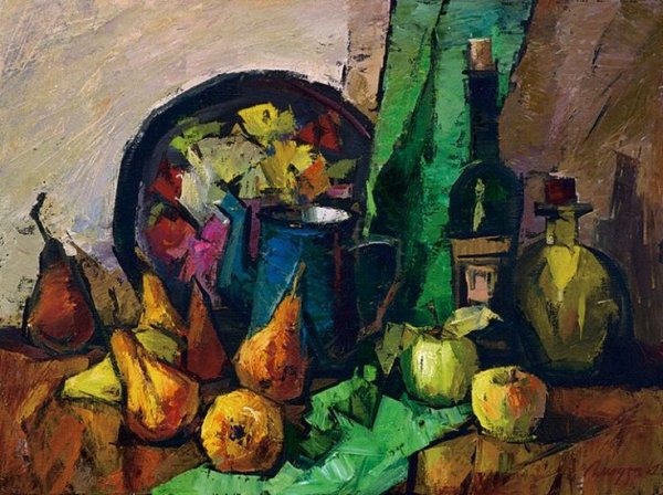 Живопись в Штиглице (мухе)