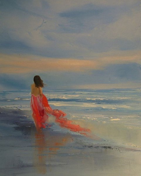 Пейзаж с людьми