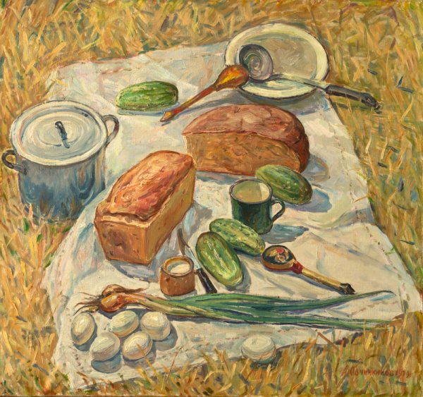 Обед в живописи