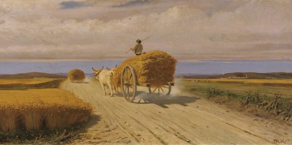 Иван Шишкин стог сена