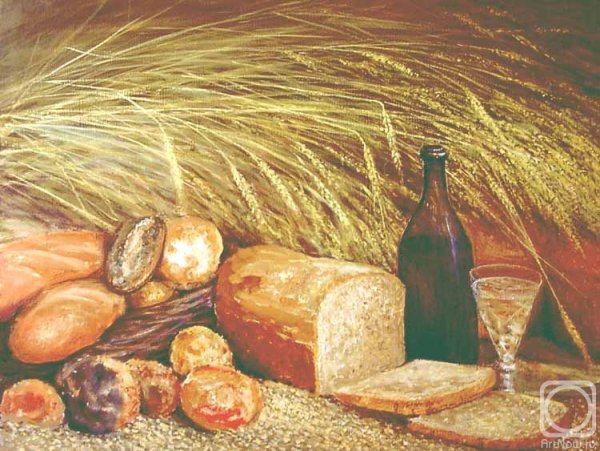 Хлебобулочные изделия живопись