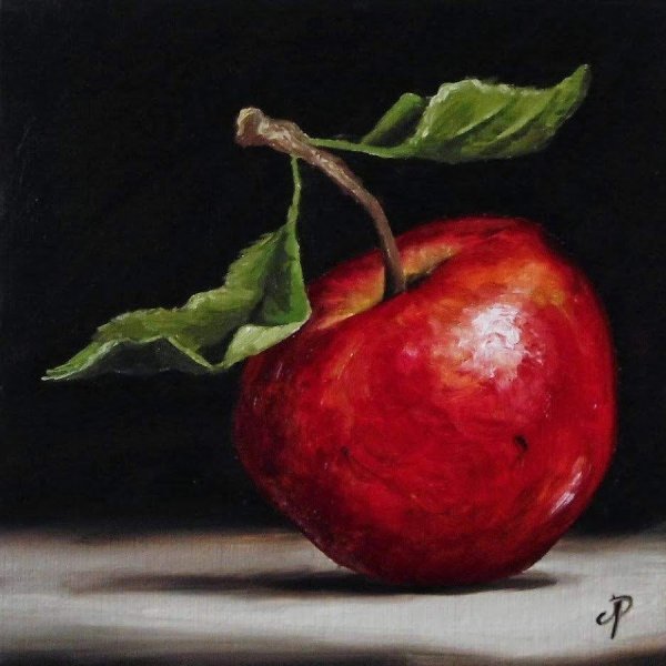 Анфиногенов натюрморт мастихином