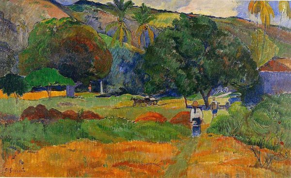 Поль Гоген пейзаж 1879