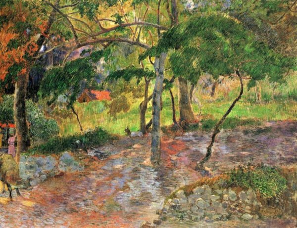 Поль Гоген пейзажи